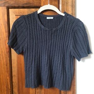 urban outfitters short sleeve sweater